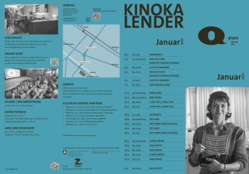 Gedruckte Version des qtopia-Programms (3x gefalzt)