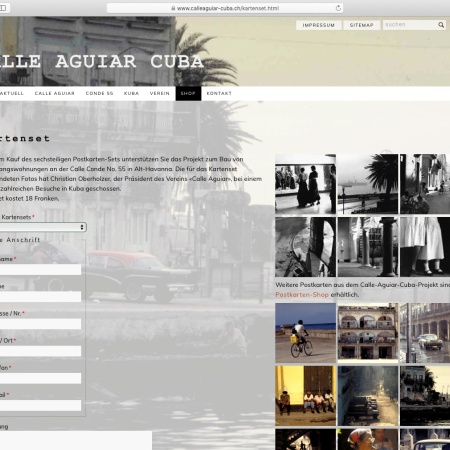 CALLE AGUIAR CUBA Ein Schweizer Beitrag zur Sanierung der Altstadt von Havanna
