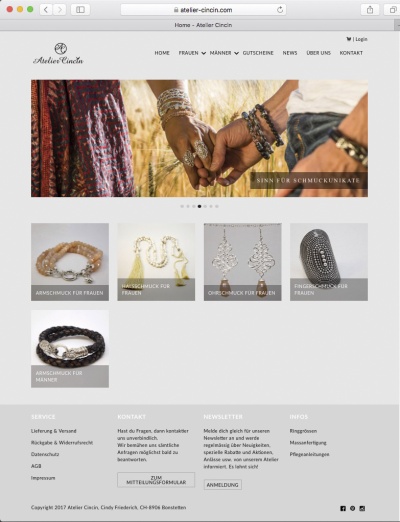 Atelier Cincin - Schmuckunikate für Frauen und Männer