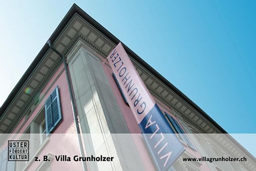 Werbung im Kino, Kino-Dia  z.B. für die Kulturförderung der Stadt Uster