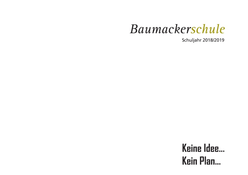 Jahresbericht 2018/2019 der staatlich anerkannten Sekundarschule in Zürich Oerlikon.