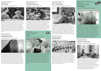 Gedruckte Version des qtopia-Programms (3x gefalzt)