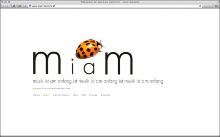 Mit ihren Konzerten für die Kleinsten bietet das «miam-ensemble» eine musikalische Erfahrung als Anregung der Sinne und als Orientierung in der Welt.