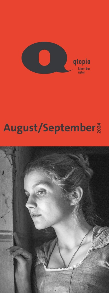 qtopia-Programm (3x gefalzt) – Titelseite