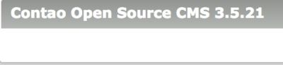 Ab Contao Version 3.5.5