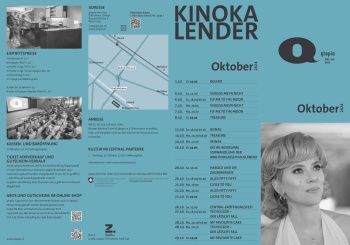 Gedruckte Version des qtopia-Programms (3x gefalzt)