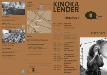 Gedruckte Version des qtopia-Programms (3x gefalzt)