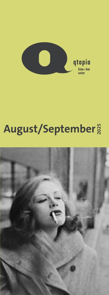 qtopia-Programm (3x gefalzt) – Titelseite