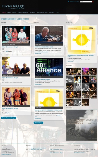 Lucas Niggli, Drummer, Percussionist