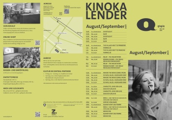 Gedruckte Version des qtopia-Programms (3x gefalzt)