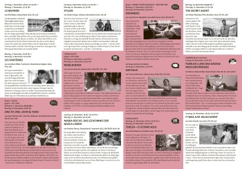 Gedruckte Version des qtopia-Programms (3x gefalzt)