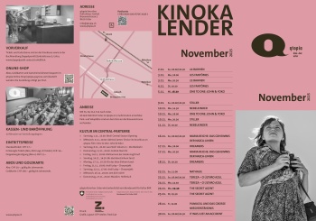 Gedruckte Version des qtopia-Programms (3x gefalzt)